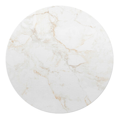 Mata na podłogę pod krzesło okrągła Marmurowe żyłki