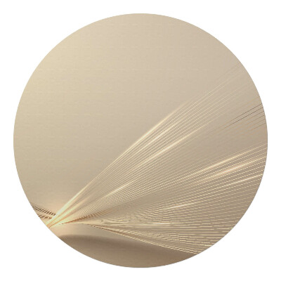 Podkładka pod krzesło obrotowe okrągła Abstrakcyjne linie