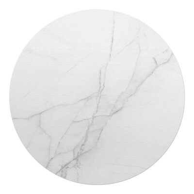 Podkładka pod krzesło obrotowe okrągła Marmurowe żyłki