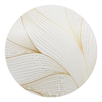 Podkładka pod krzesło okrągła Eleganckie linie