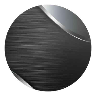 Podkładka pod krzesło okrągła Metaliczne fale