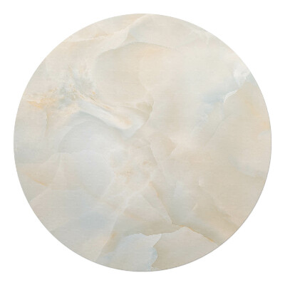 Podkładka pod krzesło obrotowe okrągła Jasne abstrakcyjne fale