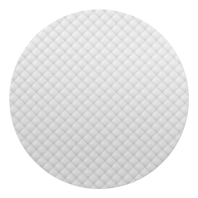 Podkładka pod krzesło okrągła Pikowany wzór 3D