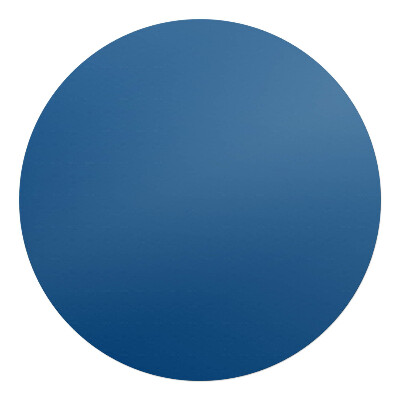 Podkładka pod krzesło obrotowe okrągła Kolor Niebieski
