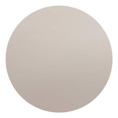 Mata na podłogę pod krzesło okrągła Kolor Jasnobrązowy