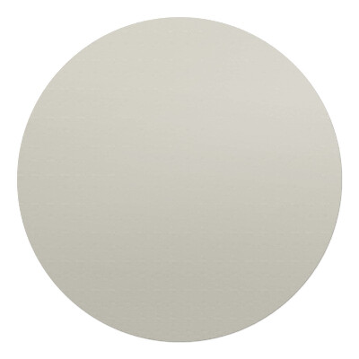 Mata pod fotel biurowy okrągła Kolor Jasnokremowy