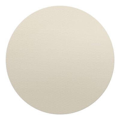 Podkładka pod krzesło okrągła Kolor Beżowy