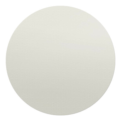 Podkładka pod krzesło obrotowe okrągła Kolor pastelowy beżowy