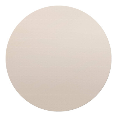 Podkładka pod krzesło okrągła Kolor Brzoskwiniowy