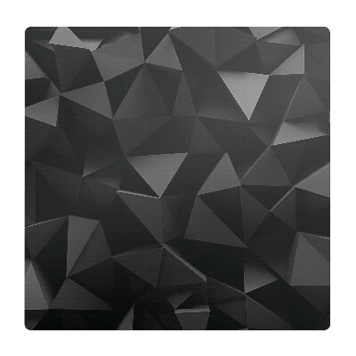 Mata na podłogę pod krzesło Geometryczne bryły 3D