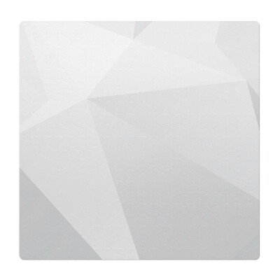 Mata na podłogę pod krzesło Geometryczny wzór 3D