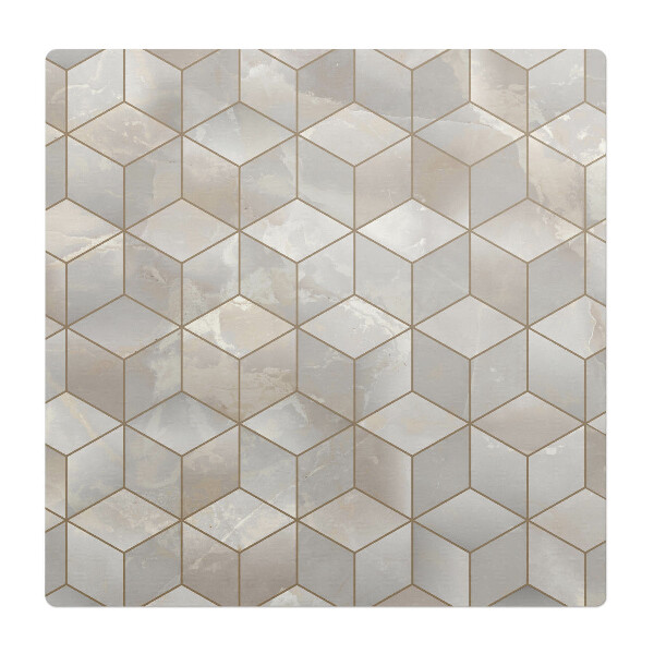 Podkładka pod fotel Geometryczny wzór 3D