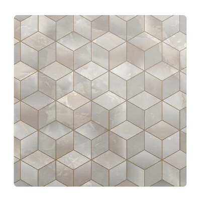 Podkładka pod fotel Geometryczny wzór 3D