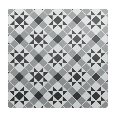 Podkładka pod krzesło obrotowe Geometryczny wzór gwiazd