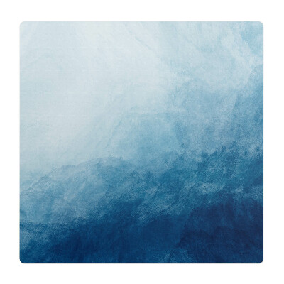 Mata pod krzesło Akwatyczna abstrakcja