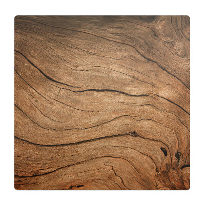 Mata na podłogę pod krzesło Drewniane słoje