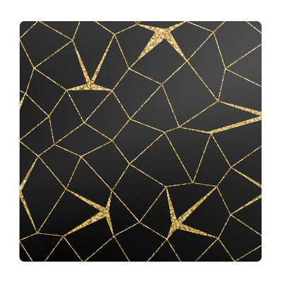 Mata pod fotel biurowy Geometryczny wzór linii