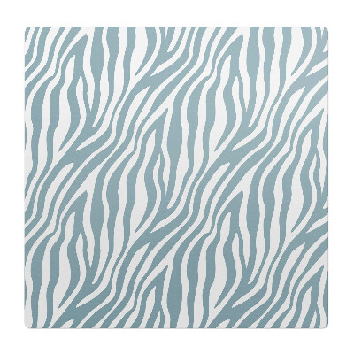 Mata na podłogę pod krzesło Zebrze pasy