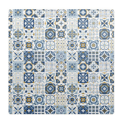 Podkładka pod krzesło obrotowe Kafelki w stylu retro