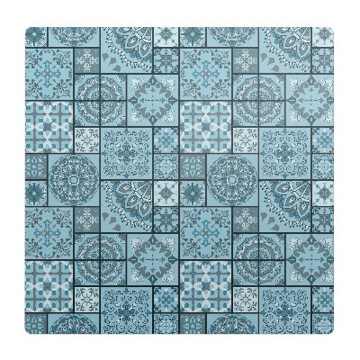 Mata pod krzesło do biura Mozaika geometryczna