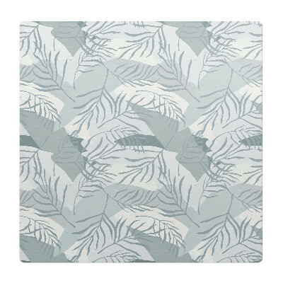 Podkładka pod krzesło obrotowe Liście w pastelach