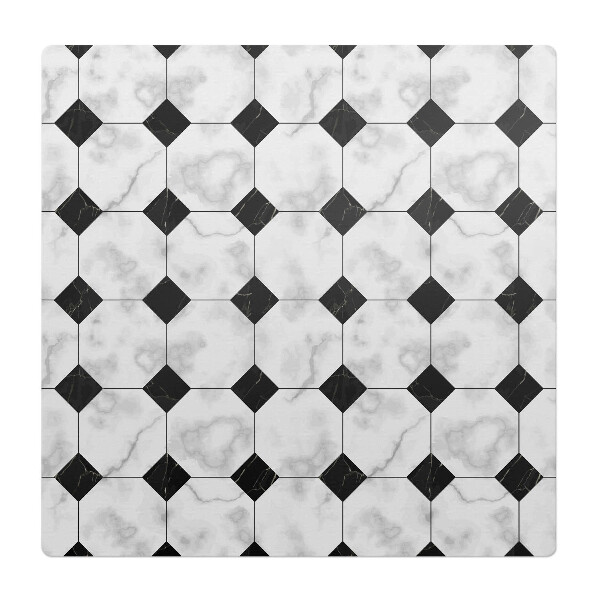 Podkładka pod krzesło obrotowe Geometryczny wzór płytek