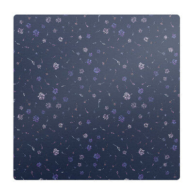 Podkładka pod krzesło Kwiatowy wzór nocny