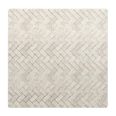 Mata pod krzesło do biura Jodełkowy wzór płytek