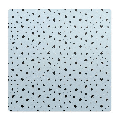 Mata pod fotel biurowy Gwiazdki na tle