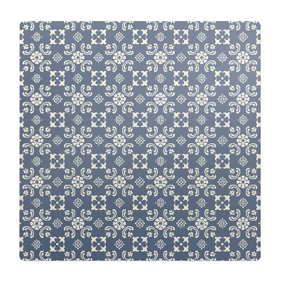 Mata na podłogę pod krzesło Kwiatowy ornament