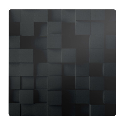 Mata pod fotel biurowy Trójwymiarowe kostki