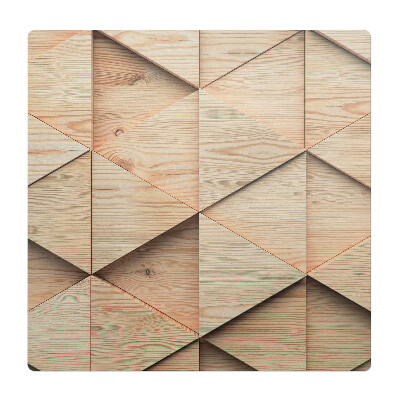 Podkładka pod krzesło obrotowe Geometryczny wzór 3D