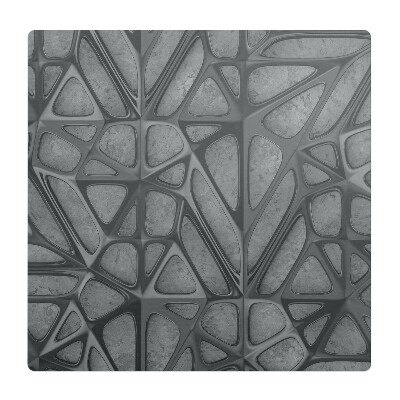 Mata pod fotel biurowy Organiczna siatka