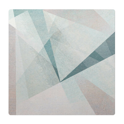 Podkładka pod krzesło obrotowe Geometryczne kształty