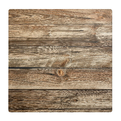 Mata pod fotel biurowy Drewniane deski