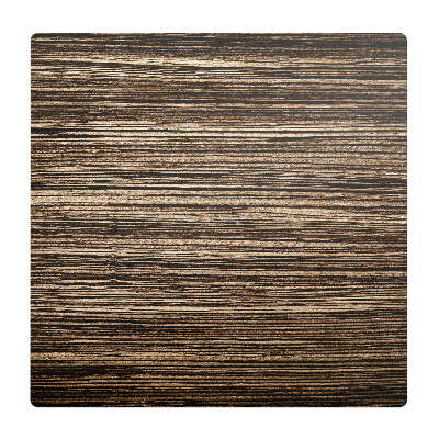 Mata pod fotel biurowy Drewniane słoje