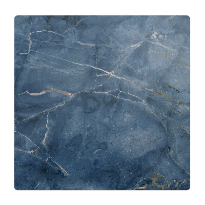 Mata na podłogę pod krzesło Marmurowe żyłki