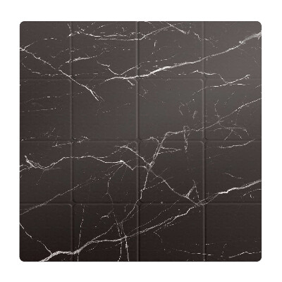 Mata na podłogę pod krzesło Marmurowe kafelki