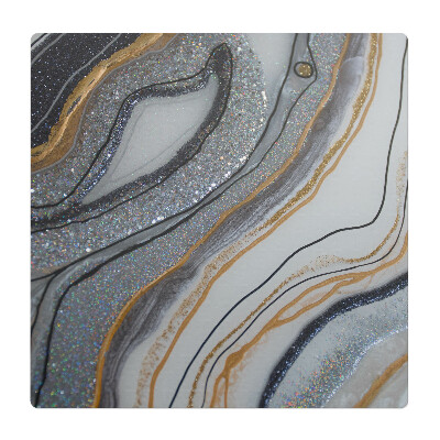 Podkładka pod krzesło obrotowe Połyskujące fale