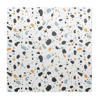 Mata pod fotel biurowy Terrazzo abstrakcyjny