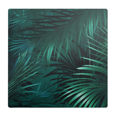 Podkładka pod krzesło obrotowe Tropikalne liście