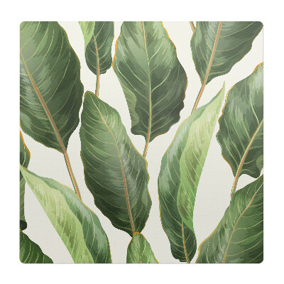 Podkładka pod krzesło Liście tropikalne
