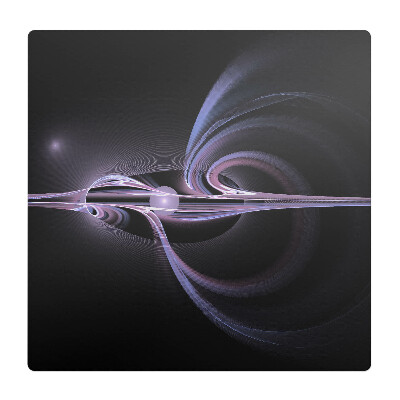 Mata na podłogę pod krzesło Fraktalowa spirala