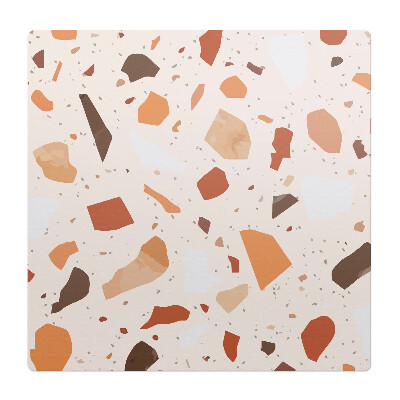 Mata na podłogę pod krzesło Terrazzo abstrakcyjny