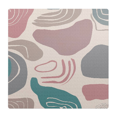 Podkładka pod krzesło obrotowe Abstrakcyjne kształty