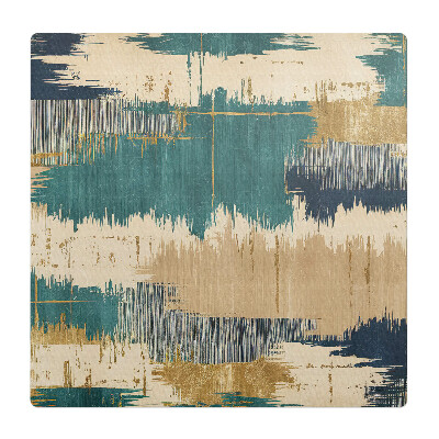 Mata pod fotel ochrona paneli Abstrakcyjne pociągnięcia