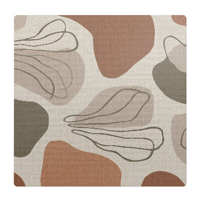 Podkładka pod krzesło obrotowe Abstrakcyjne linie