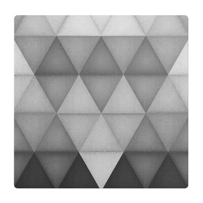 Mata na podłogę pod krzesło Geometryczne trójkąty