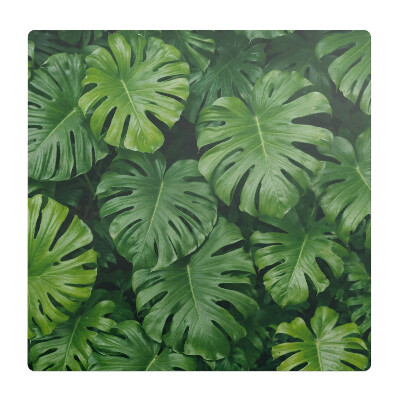 Podkładka pod krzesło obrotowe Liście monstery