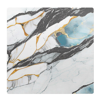 Mata pod fotel ochrona paneli Marmurowe żyły